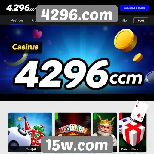 Variações de jogos oferecidos em 4296.com
