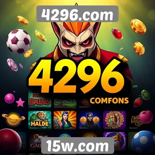 Plataforma 4296.com oferece variedade em jogos online